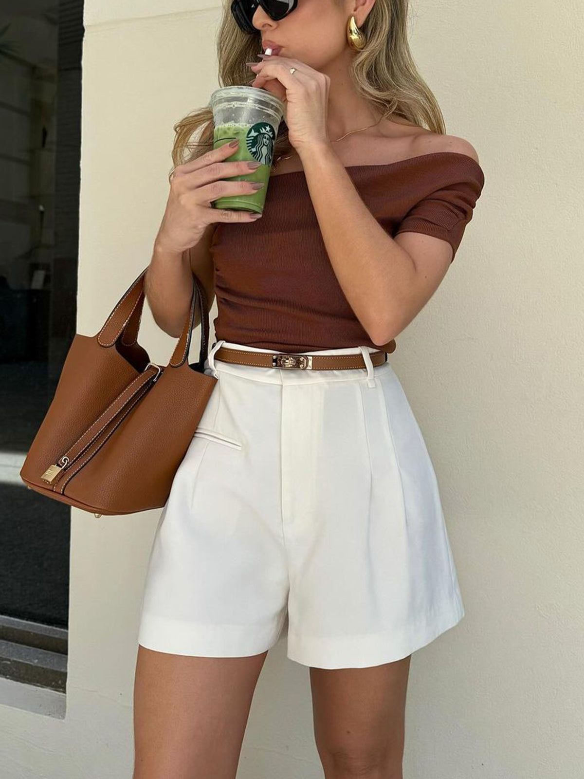 Julia | Bequeme Shorts mit mittlerer Taille
