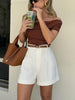 Julia | Bequeme Shorts mit mittlerer Taille