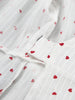 Clara | Strukturiertes, geknotetes Midi-Kleid