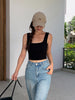 Clara | Lässiges Criss-Cross Crop Tanktop