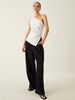 Anna | Asymmetrisches Tank-Top mit geteiltem Ausschnitt