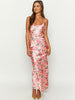 Clara | Romantisches Blumen-Cami-Maxikleid