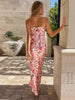 Clara | Romantisches Blumen-Cami-Maxikleid