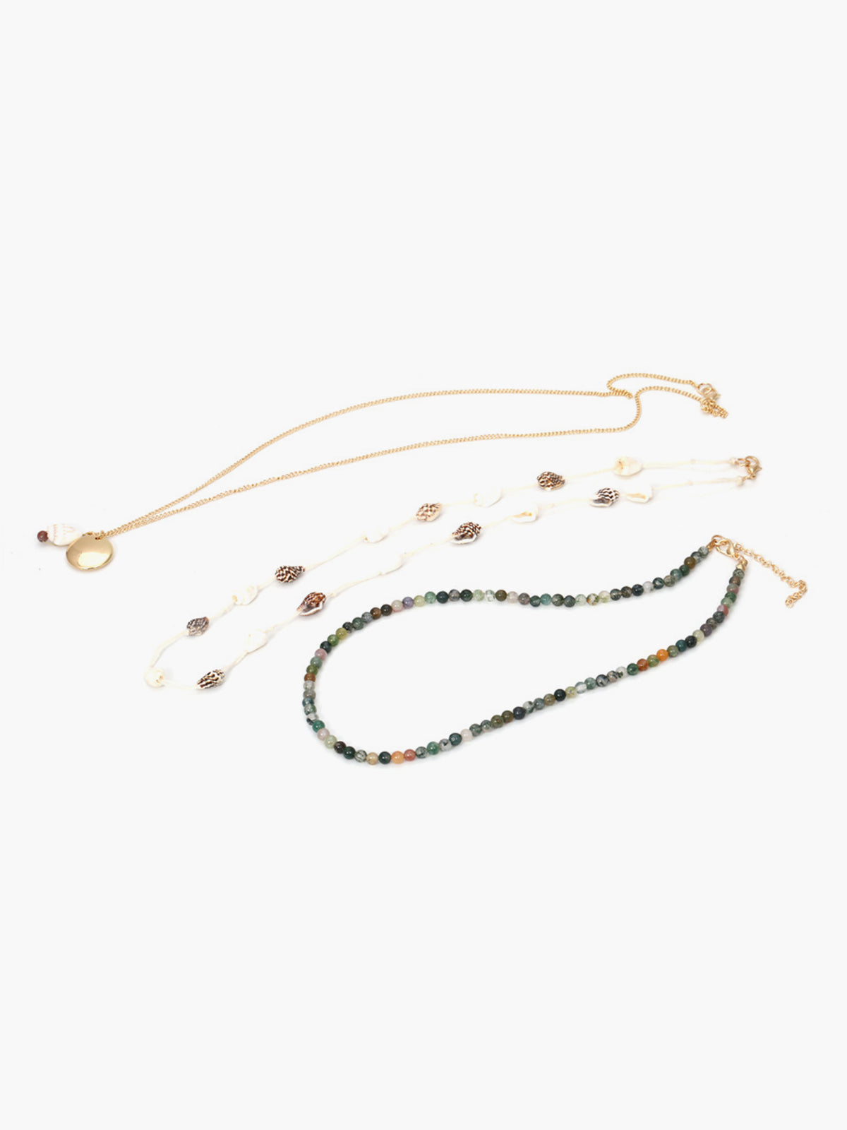 Lena | Elegante Muschelhalskette