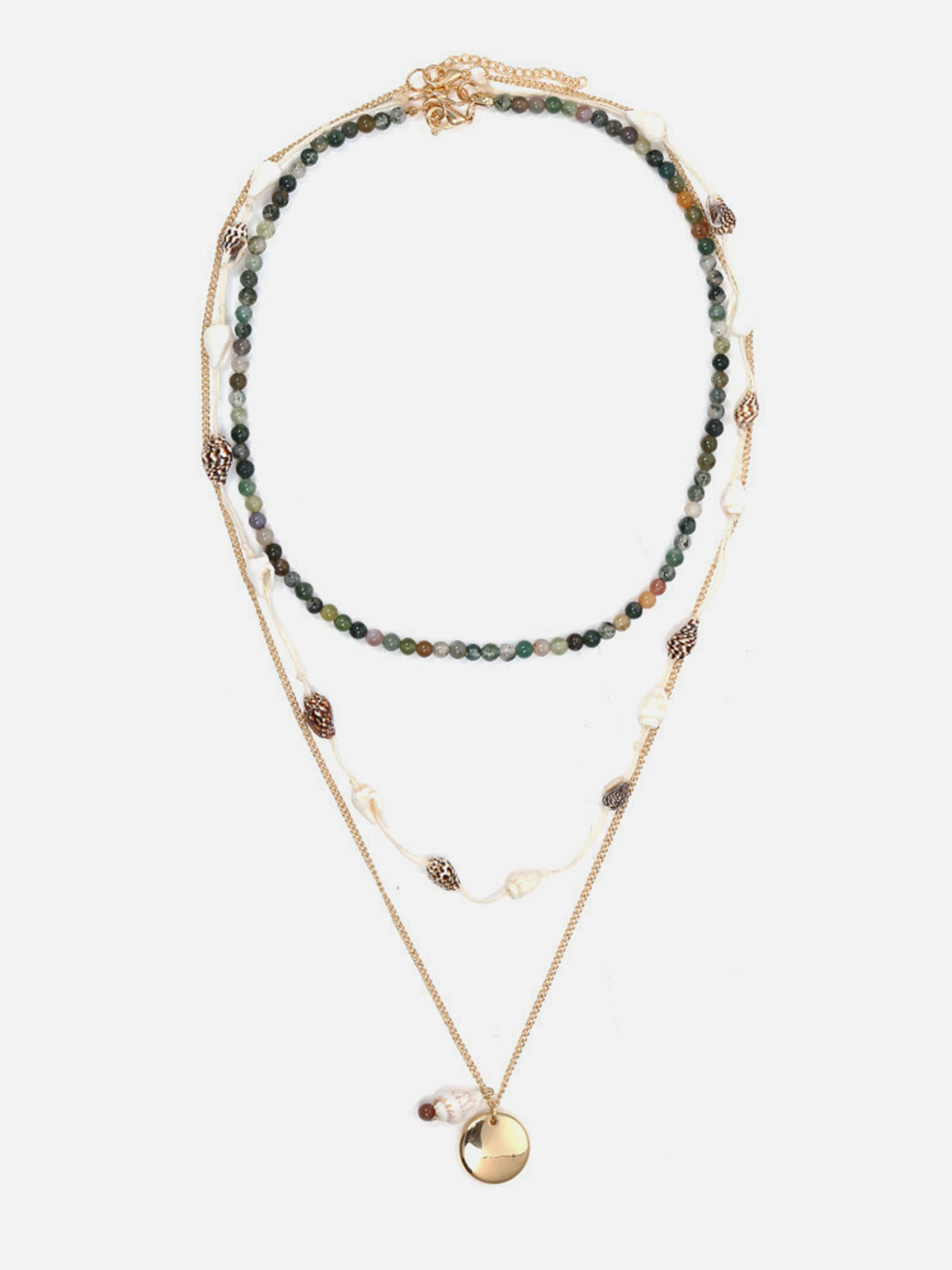 Lena | Elegante Muschelhalskette