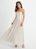 Anna | Faltendes Maxikleid mit Taschen