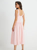 Emilia | Elegantes ärmelloses plissiertes Midikleid