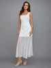 Kristina | Transparentes Maxi-Kleid mit schickem Overlay