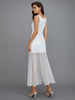 Kristina | Transparentes Maxi-Kleid mit schickem Overlay