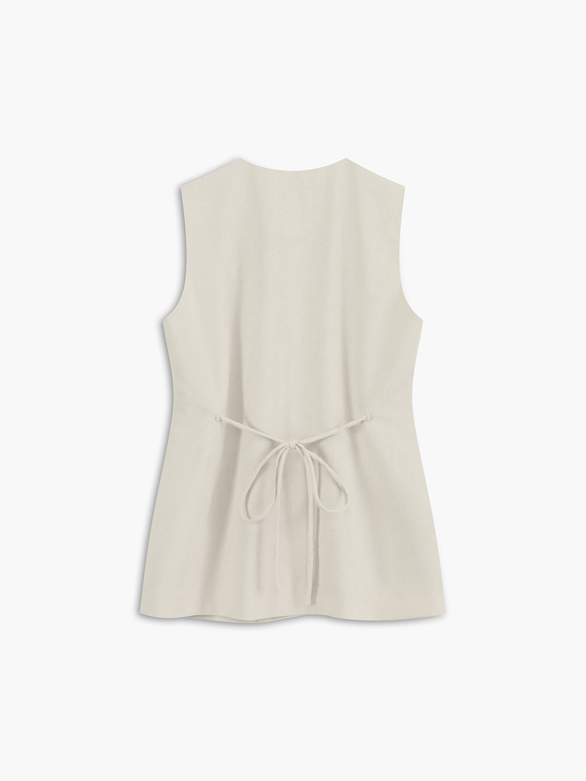 Leonie | Elegante Weste aus Baumwolle und Leinen