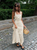 Mia | Maxikleid mit minimalistischen Knoten