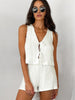 Mia | Modisches Anzug-Set mit Schleife und Shorts