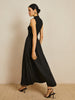 Clara | Elegantes Midi-Kleid mit Stehkragen