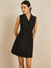 Clara | Elegantes Kurzkleid mit Kragen