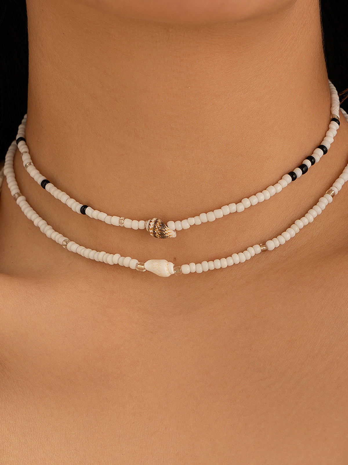 Mia | Elegante Meeresmuschel-Halskette