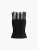 Clara | Transparentes geripptes Tanktop