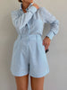 Max Set | Elegantes Langarm-Shorts-Set