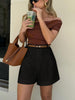 Julia | Bequeme Shorts mit mittlerer Taille