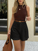 Julia | Bequeme Shorts mit mittlerer Taille