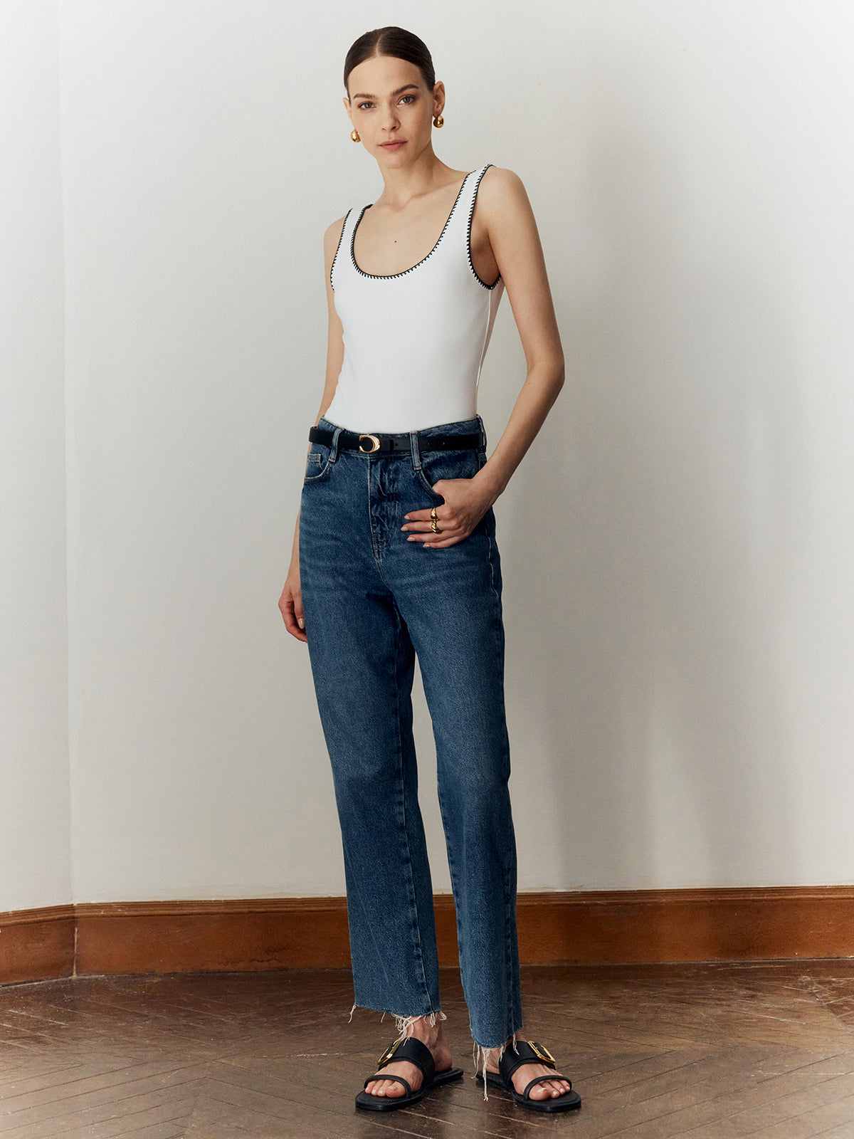 Anna | Sexy Rückenausschnitt Bodysuit
