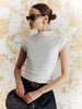 Felix | Elegantes Slim T-Shirt mit Stehkragen