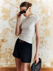 Felix | Elegantes Slim T-Shirt mit Stehkragen