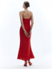 Clara | Elegantes rückenfreies Maxikleid