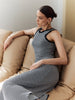 Clara | Trendiges Kleid mit Kontraststreifen