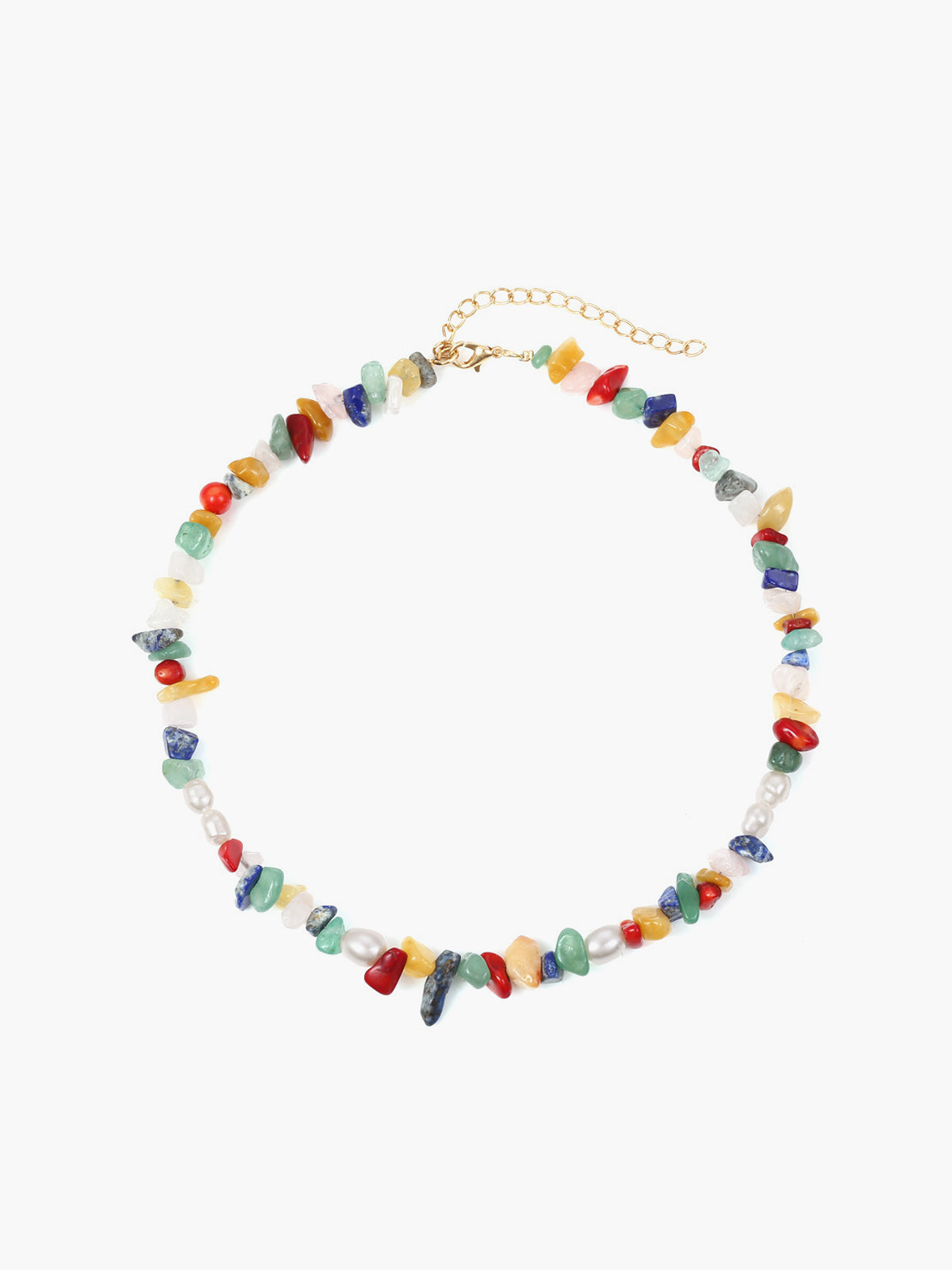 Emilia | Bohemian Gravel Halskette