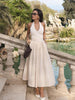 Clara | Halterloses Kleid mit Taschen