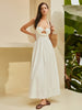 Clara | Elegantes Halter Maxikleid mit Cutout-Details
