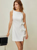 Clara | Asymmetrisches Kleid mit Schleife