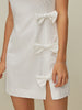 Clara | Asymmetrisches Kleid mit Schleife