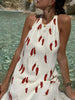 Anna | Schulterfreies Bedrucktes Kleid