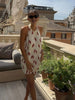 Anna | Schulterfreies Bedrucktes Kleid