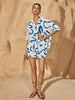 Clara | Druck Kordelzug Shorts Set