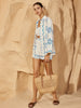 Leonie | Charmantes Print Lapel Shorts Set