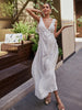Emilia | Elegantes Rückenfreies Cutout-Kleid mit Kreuzschlitz