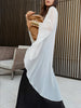 Julia | Asymmetrischer Chiffon-Cover Up