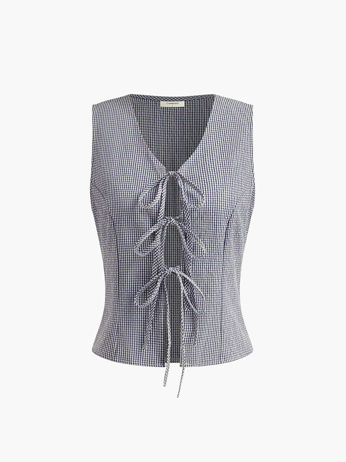 Felix | Knoten-V-Ausschnitt Tanktop