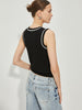 Leonie | Lässiges Tank-Top mit Kontrastbindung