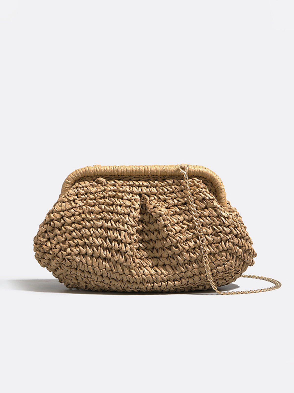 Clara | Stroh Clutch Tasche