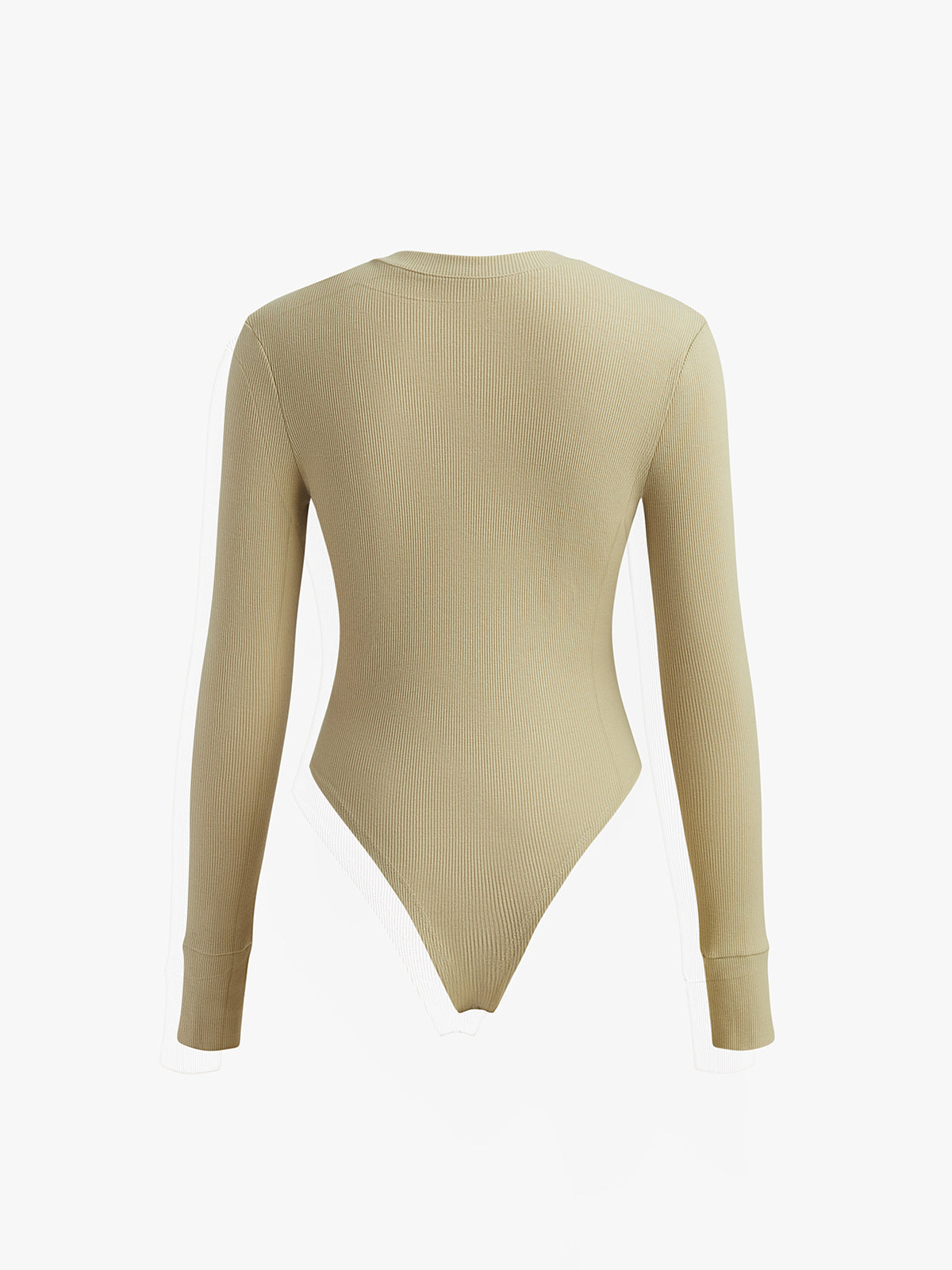 Clara | Rippdesign Bodysuit mit Knöpfen