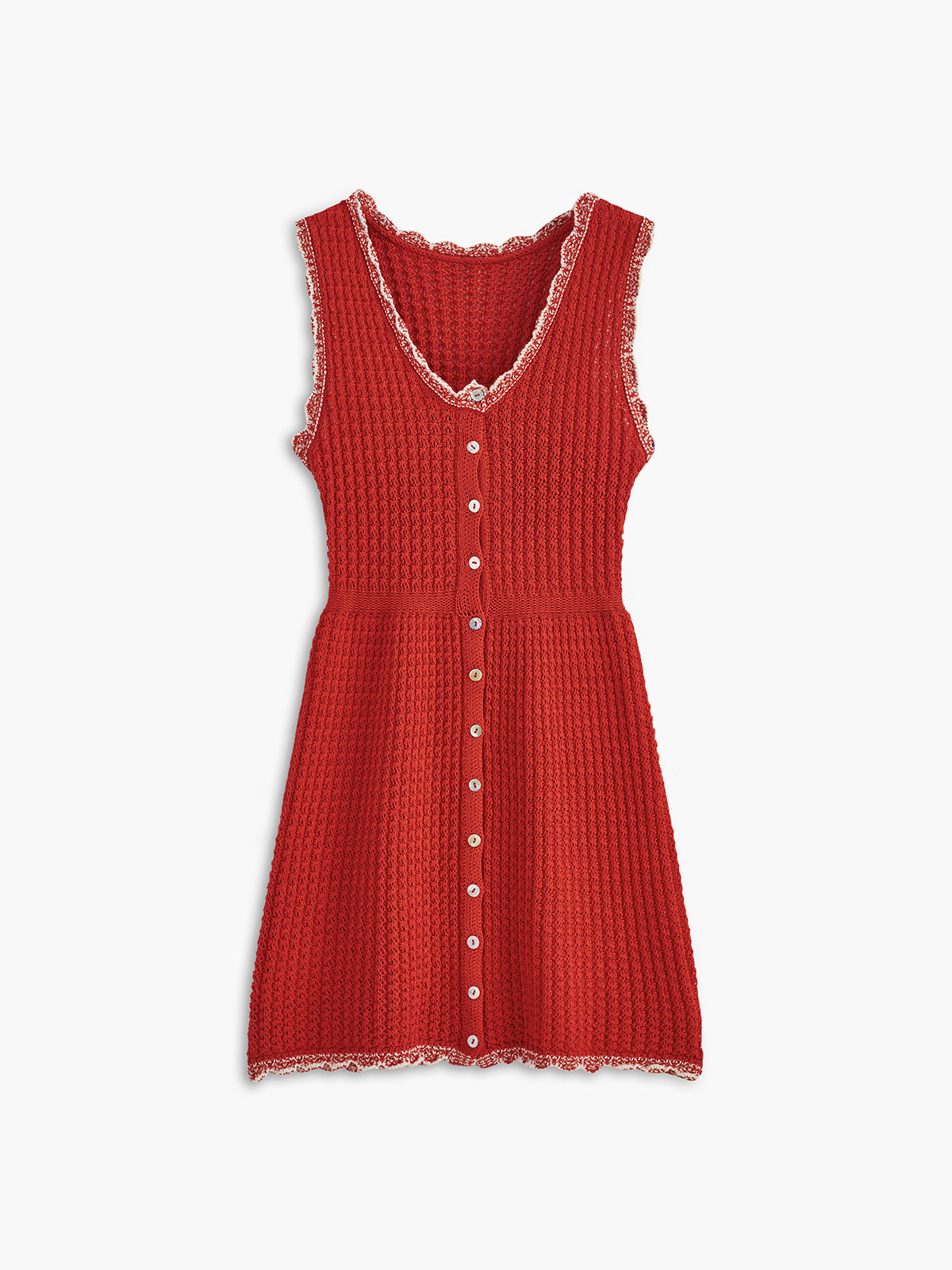 Clara | Ärmelloses Strickkleid
