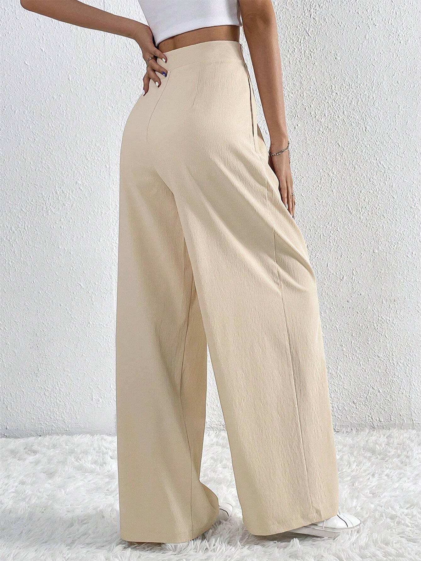 Leonie | Elegante Plissee-Hose mit weitem Bein