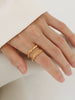 Clara | Stilvoller Offener Ring aus Metall