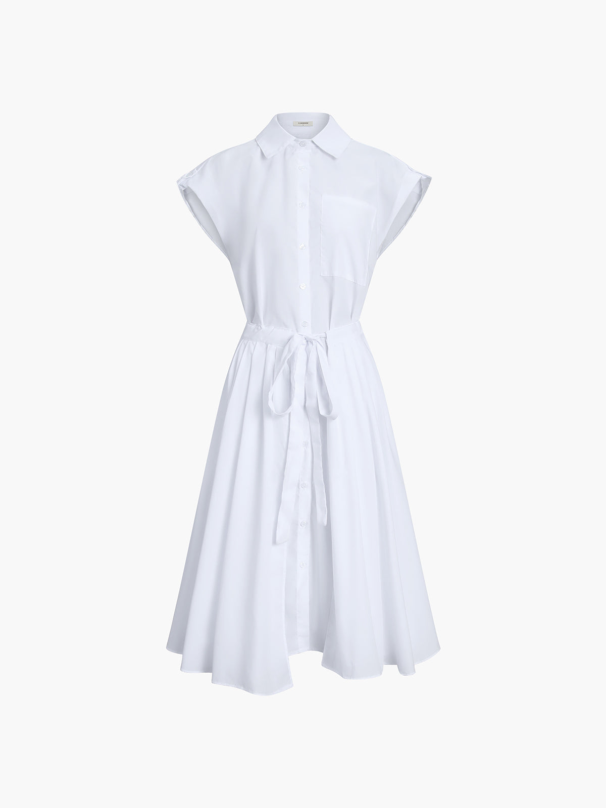 Emilia | Ärmelloses Midi-Kleid mit Schlitz