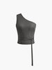 Mia | Elegantes Tank-Top mit asymmetrischem Ausschnitt