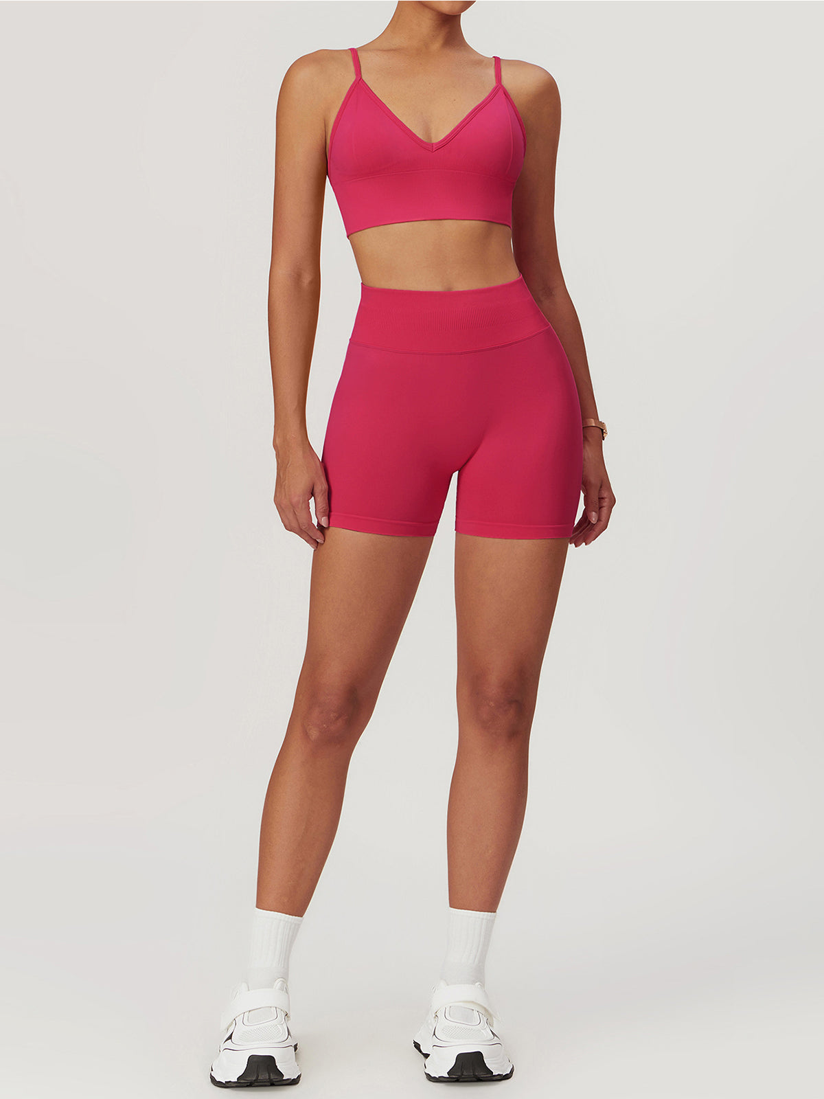 Lara | Bequemes Yoga Shorts Set mit Hüftlift