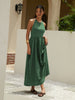 Mia | Elegantes Halterkleid in Maxi-Länge